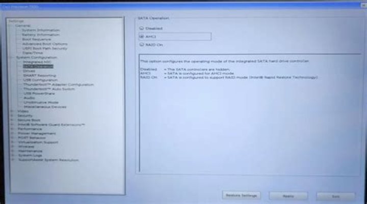 RAID to AHCI for Ubuntu, SupportAssist shows up every time