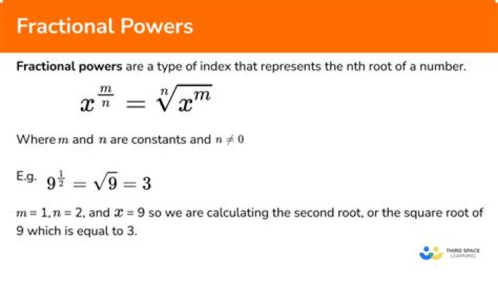 Raising a number to a negative fraction power