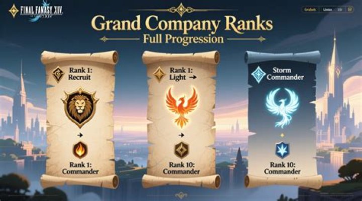 Ranking up with the Grand Company