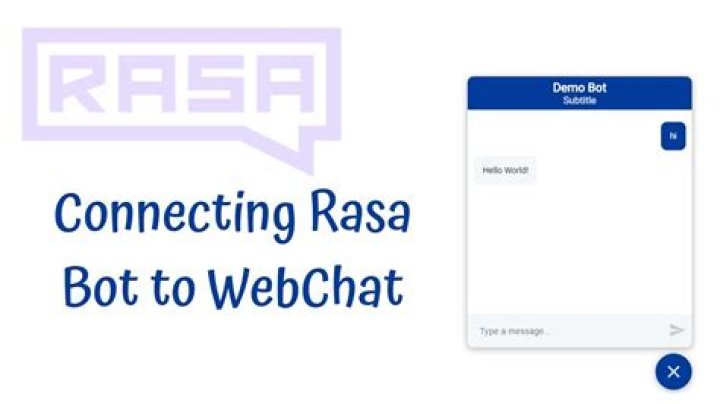 Rasa WebChat integration