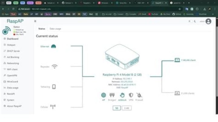 RaspAP with PiHole combine on one device