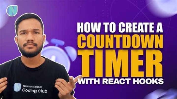 React - 5 seconds countdown with hooks