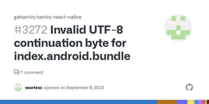 React-native Invalid UTF-8 detected while trying to read a image file