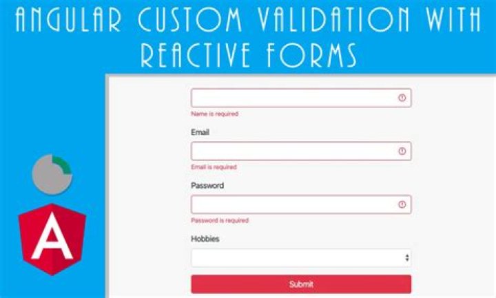 Reactive form email validation in angular 7
