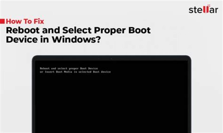 Reboot and select proper boot device problem after installing ubuntu