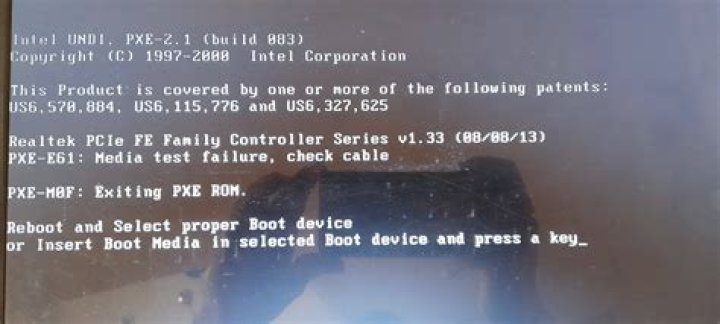 Reboot and select proper boot device, Ubuntu not loading