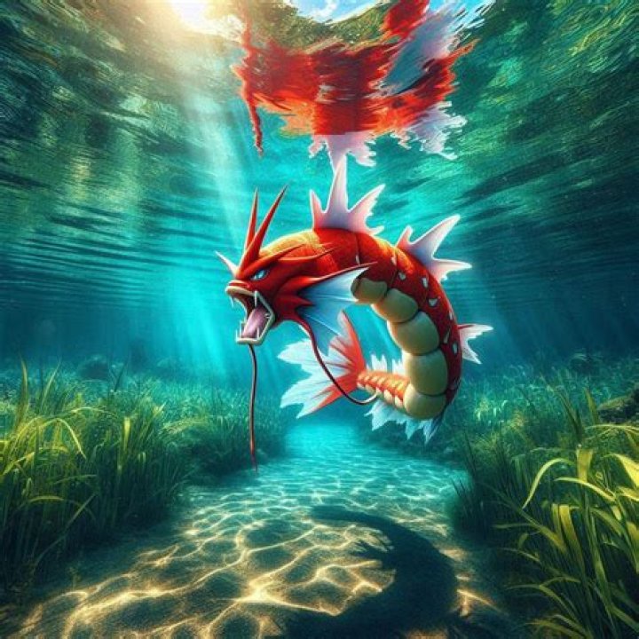 Red Gyarados - Lake of Rage