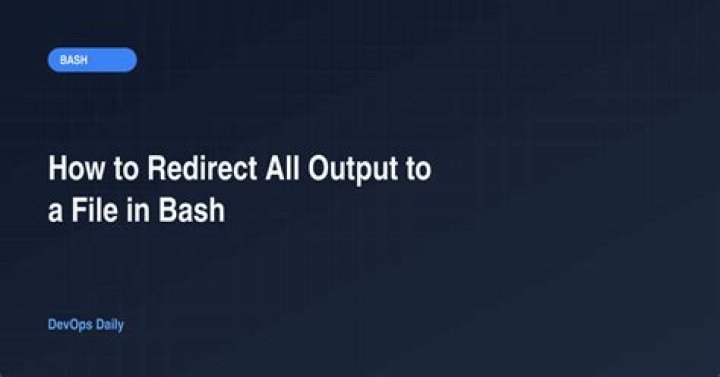 Redirect all output to file in Bash [duplicate]