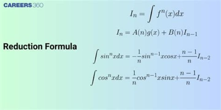 Reduction formula integration question from STEP