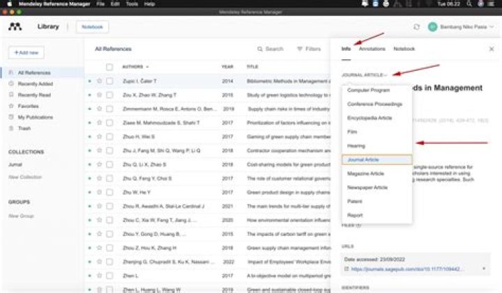 Reference manager