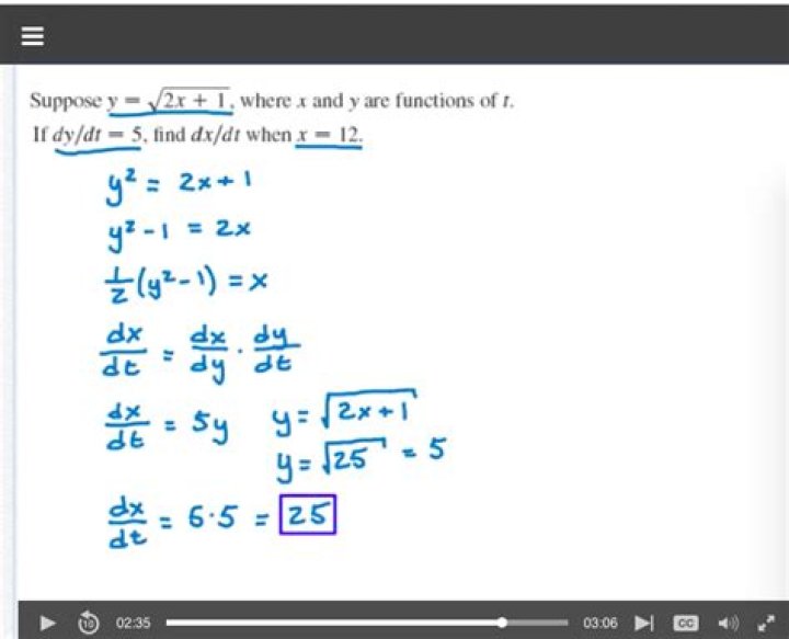 Related Rates Calculus - Confused About What dx/dt, dy/dt and dx/dy mean