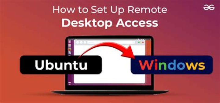 Remote desktop from Windows to Ubuntu