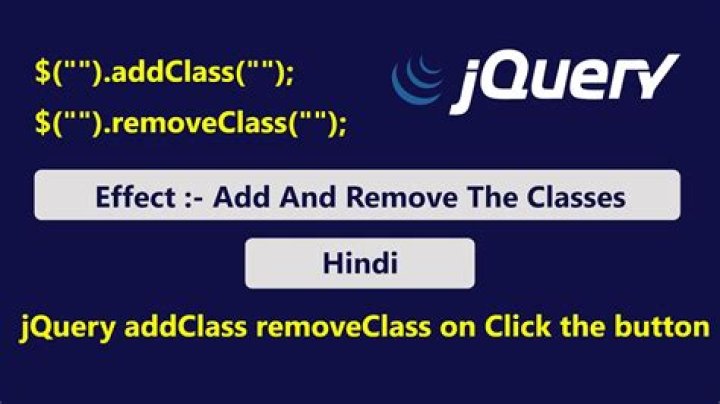Remove class using jQuery