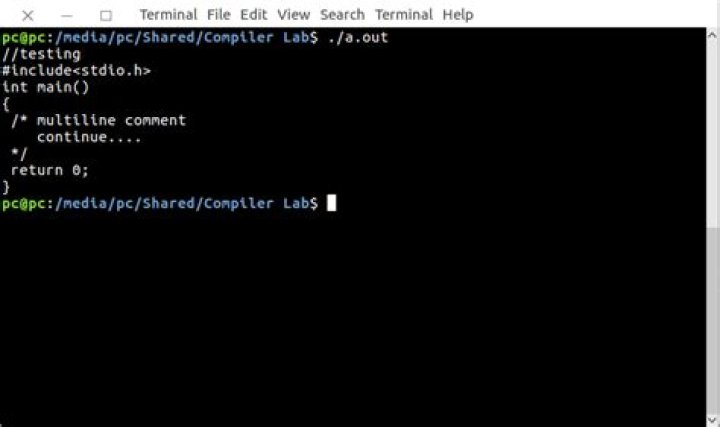 Remove comments from C/C++ code