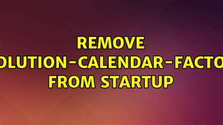 Remove evolution-calendar-factory from startup