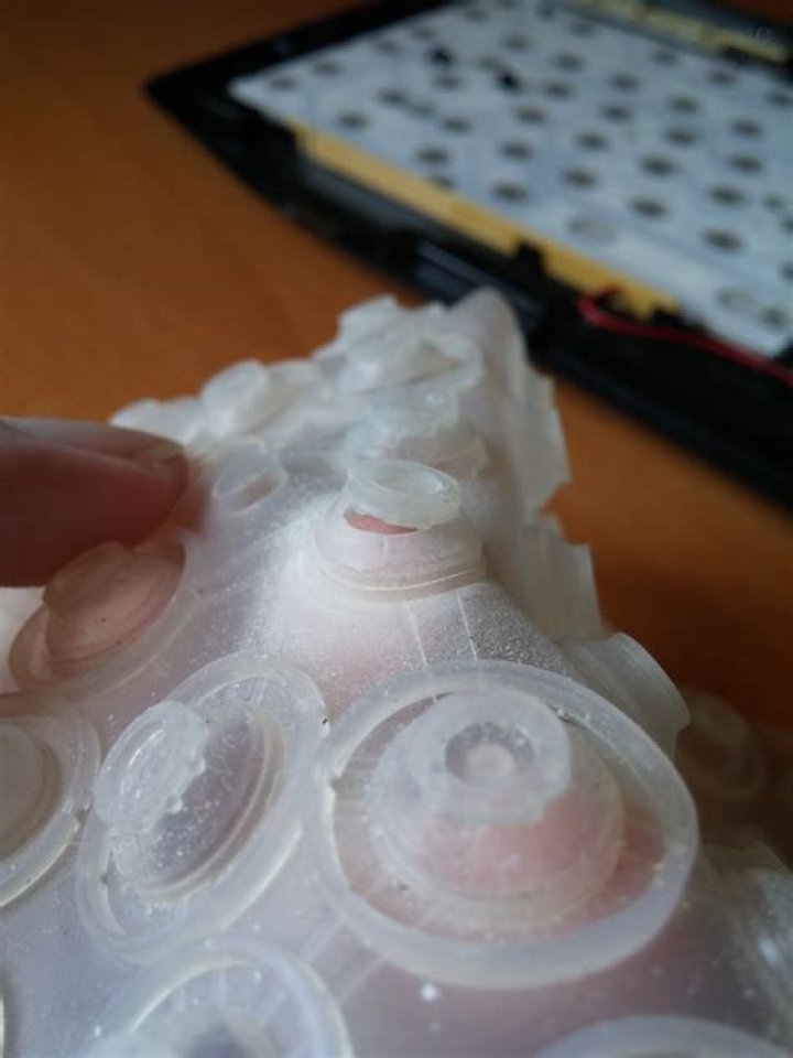 Repair membrane keyboard silicone dome