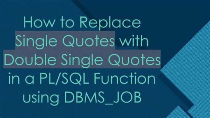 Replace single quotes in SQL Server
