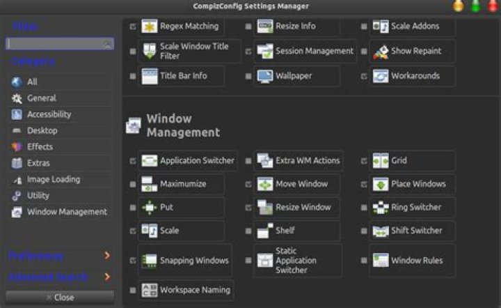 Replacement for Compiz Config Settings Manager in Ubuntu 20.04?