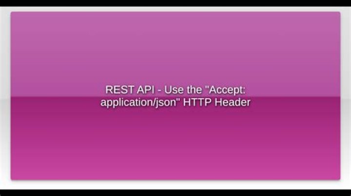 REST API - Use the 