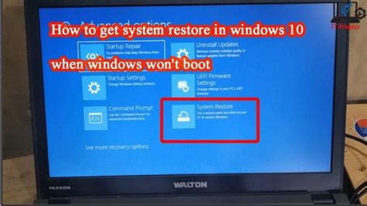 Restore Windows bootloader