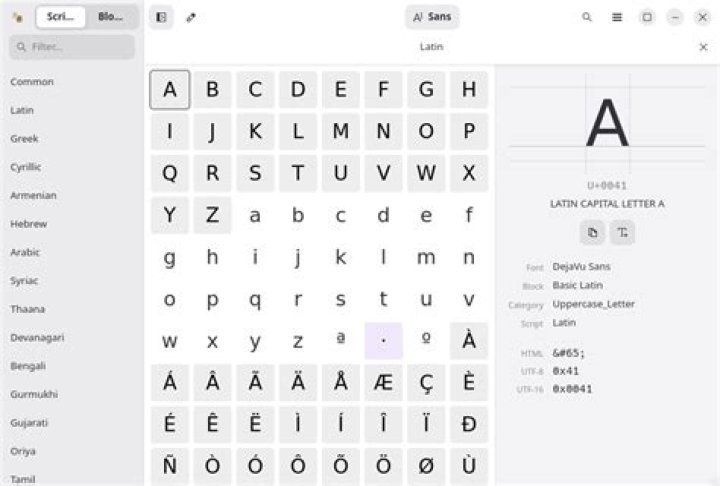 Restoring Unicode Character Map facility on Ubuntu Gnome