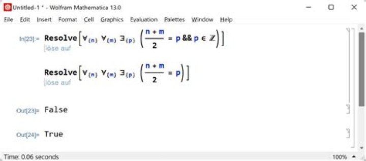Restricting Domain in Wolfram Alpha for Nested Quantifiers