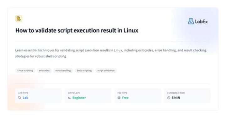 result on linux
