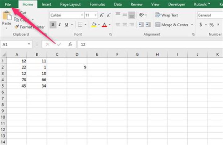 Return empty cell from formula in Excel