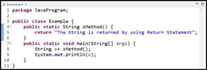 Returning String Methods in Java?
