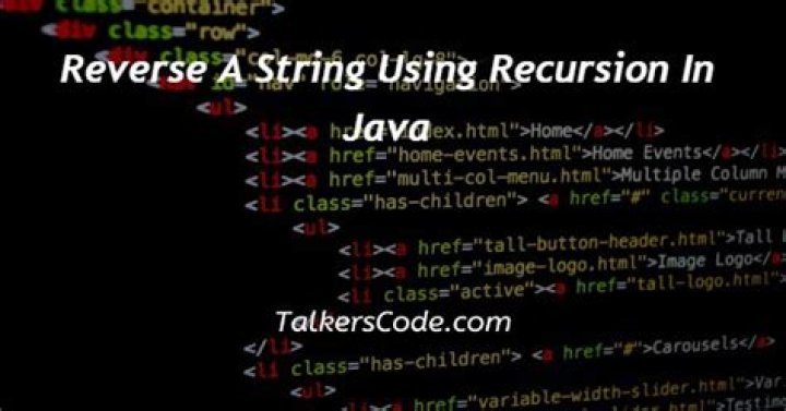 Reversing a String with Recursion in Java
