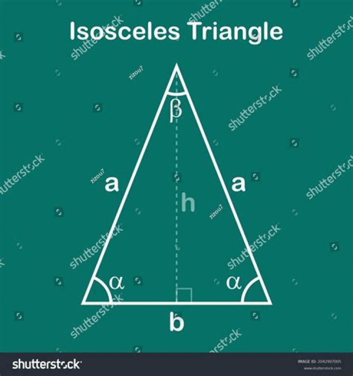 Right-angled isosceles triangles