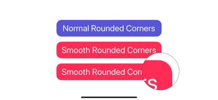 rounded corner button