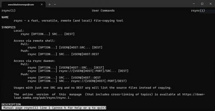 rsync apparent failures