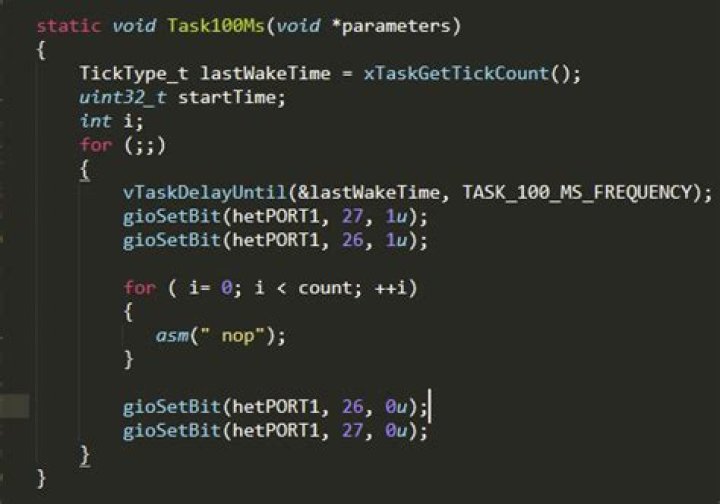 RTOS: Understanding the vTaskDelayUntil() function