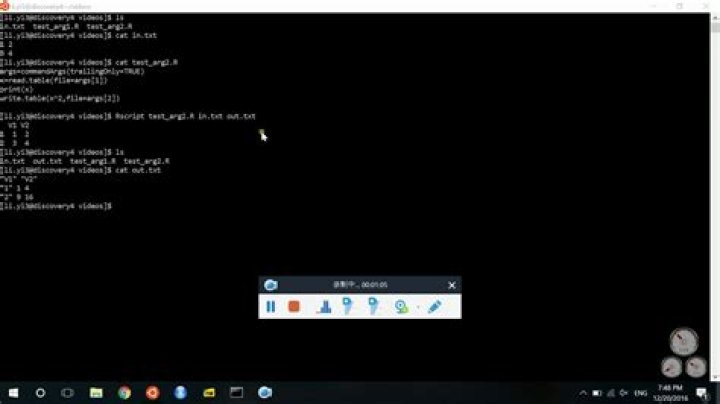 Run R script from command line