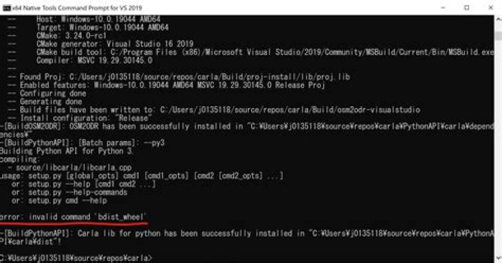 Running application installed from bdist_wheel package using setuptools_scm fails with version lookup error