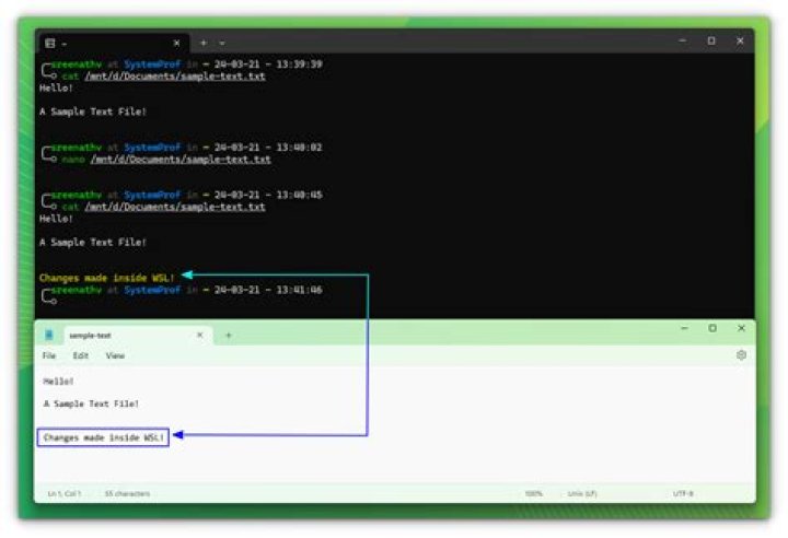 Running .bat files from WSL gives me 