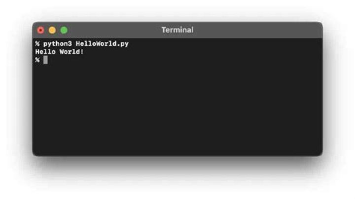Running Python File in Terminal