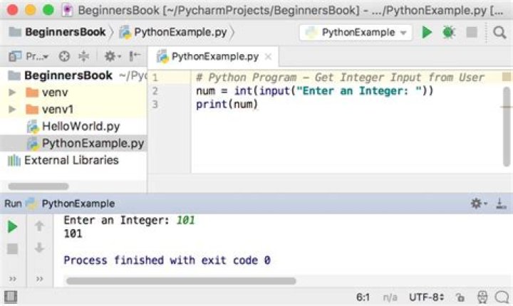 scanning user input in python