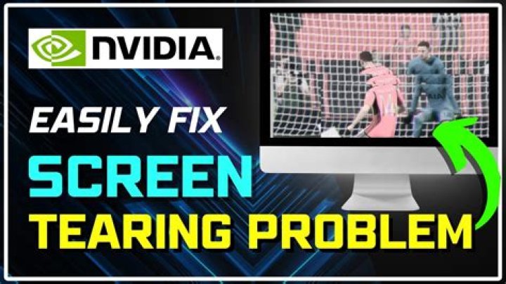 Screen tearing on an external monitor with NVIDIA RTX 3070
