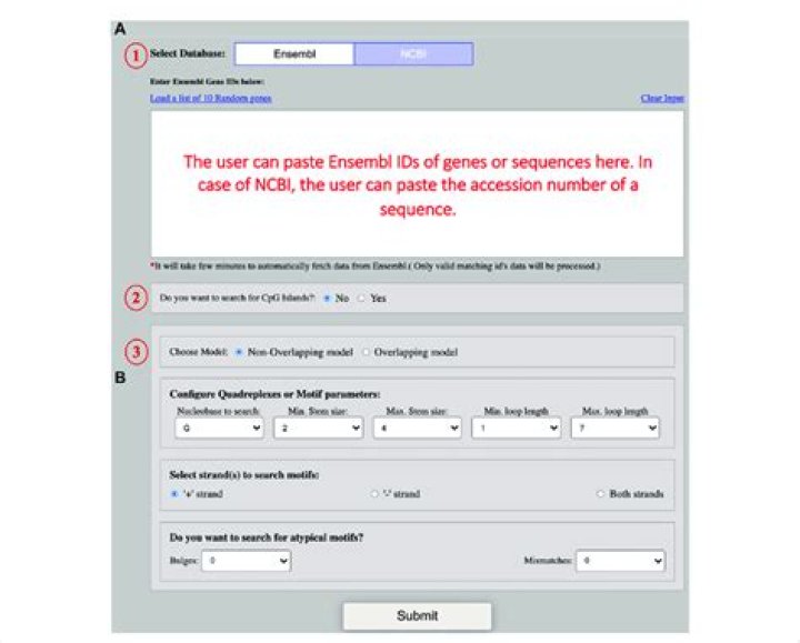 screenshot of example
