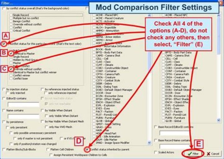 Screenshot of the xEdit interface.