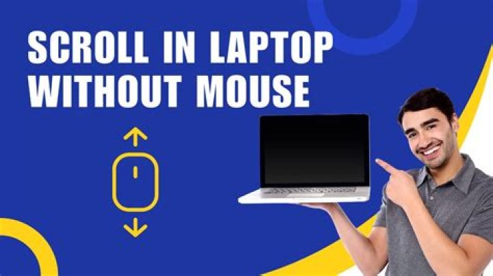 Scrolling the terminal without a mouse