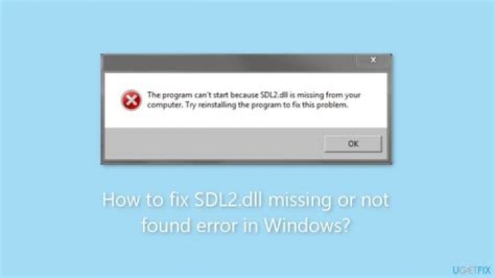 SDL2.DLL missing