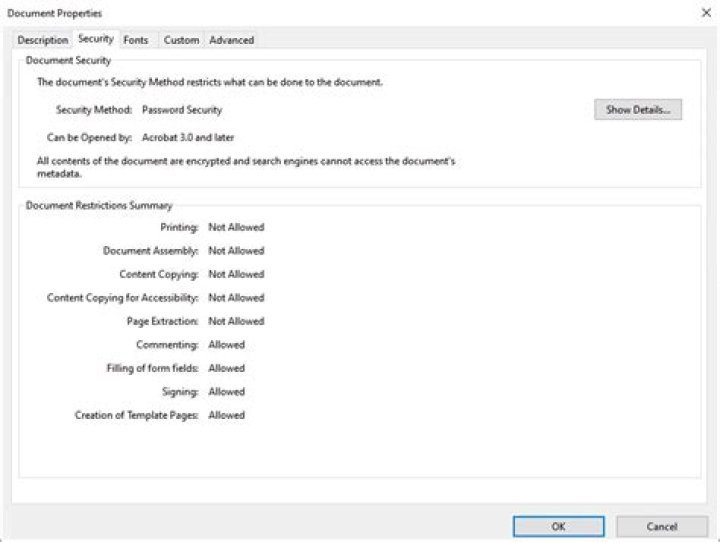 Secured pdf says signing is allowed, but I can't seem to do it