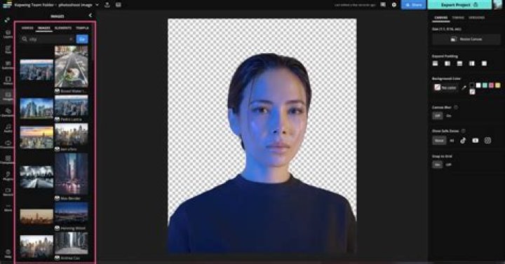 selecting a background to set