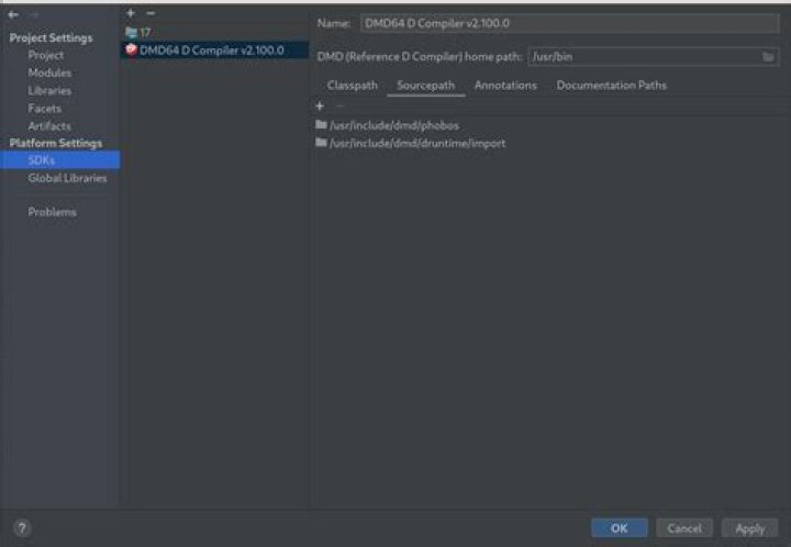 Selecting Project Language Level