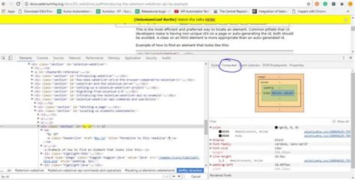 Selenium WebDriver - getCssValue() method