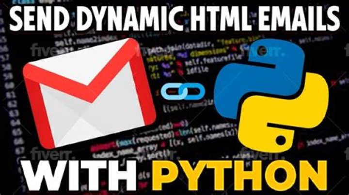 Send HTML emails with Python