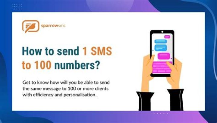 Sending SMS to multiple numbers at once